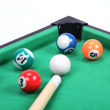 Load image into Gallery viewer, Mini Tabletop Pool Table Desktop Billiards Sets
