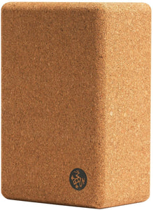 Manduka Lean Easy Grip Fine Grain Density Cork Yoga Block