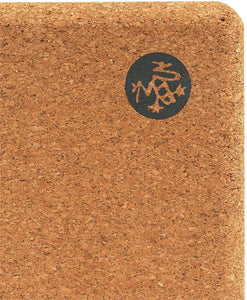 Manduka Lean Easy Grip Fine Grain Density Cork Yoga Block