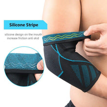 Load image into Gallery viewer, Knitting Elbow Support Elastic Gym Sport Elbow Protective Pad Absorb Sweat Sport Basketball Arm Sleeve Elbow Brace-[product_type]-Come4Buy eShop
