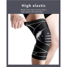 Load image into Gallery viewer, Elastic Sports Bandage Knee Pads Breathable Knee Support Brace Running Fitness Hiking Cycling Knee Protector Joelheiras-[product_type]-Come4Buy eShop
