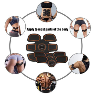 Muscle Electro Stimulator Abs Muscle Toner EMS Abdominal Toning Belt Abdominal Muscle Machine Stimul Trainer Fitness Gym Home