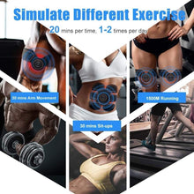 Load image into Gallery viewer, Muscle Electro Stimulator Abs Muscle Toner EMS Abdominal Toning Belt Abdominal Muscle Machine Stimul Trainer Fitness Gym Home
