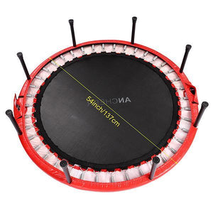 Mini Four Folding Trampoline Fitness Home Workout Rebounder