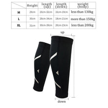 Load image into Gallery viewer, Leg Sleeve Protector Gaiters Compression Calf Sleeve Elastic Sports Wrap Guard Shin for Basketball Volleyball Men Support Calf-[product_type]-Come4Buy eShop
