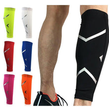 Load image into Gallery viewer, Leg Sleeve Protector Gaiters Compression Calf Sleeve Elastic Sports Wrap Guard Shin for Basketball Volleyball Men Support Calf-[product_type]-Come4Buy eShop
