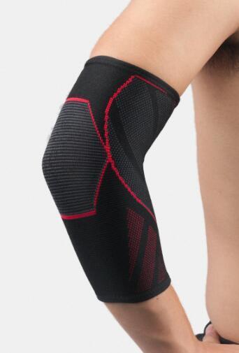 Knitting Elbow Support Elastic Gym Sport Elbow Protective Pad Absorb Sweat Sport Basketball Arm Sleeve Elbow Brace-[product_type]-Come4Buy eShop