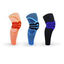 Load image into Gallery viewer, Long Basketball Knee Pads Running Leg Sleeve Calf Knee Brace Support Protector Spring Support Sport Kneepad Football Shin Guard-[product_type]-Come4Buy eShop
