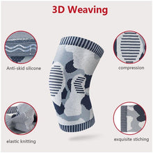 Load image into Gallery viewer, Fitness Running Cycling Knee Support Braces Elastic Nylon Sport Compression Knee Pad Sleeve for Basketball Volleyball-[product_type]-Come4Buy eShop
