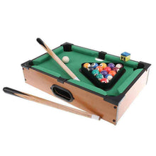 Load image into Gallery viewer, Mini Tabletop Pool Table Desktop Billiards Sets
