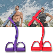 Load image into Gallery viewer, Multi-Function Tension Rope Foot Pedal Fitness Bodybuilding Expander
