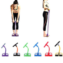 Load image into Gallery viewer, Multi-Function Tension Rope Foot Pedal Fitness Bodybuilding Expander
