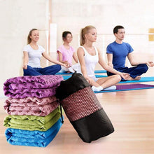 Load image into Gallery viewer, Non-Slip Yoga Mat Cover/Towel Elite Fitness Essentials 
