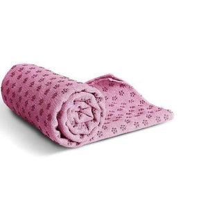 Non-Slip Yoga Mat Cover/Towel Elite Fitness Essentials Violet 