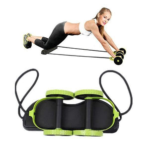 New Sport Core Double AB Roller Wheel Fitness Abdominal