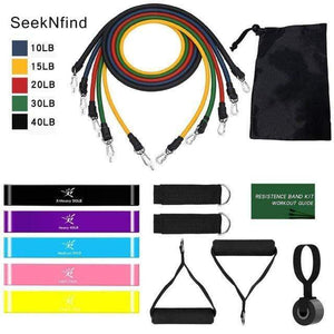 Resistance Bands Set Yoga Exercise Fitness