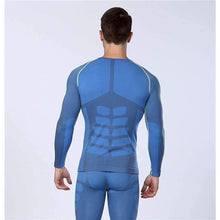 Load image into Gallery viewer, Buy the 2017 Men&#39;s Slimming Long Sleeve Compression T-shirt. Shop Compression Shirts Online - Kewlioo
