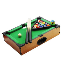 Load image into Gallery viewer, Mini Tabletop Pool Table Desktop Billiards Sets
